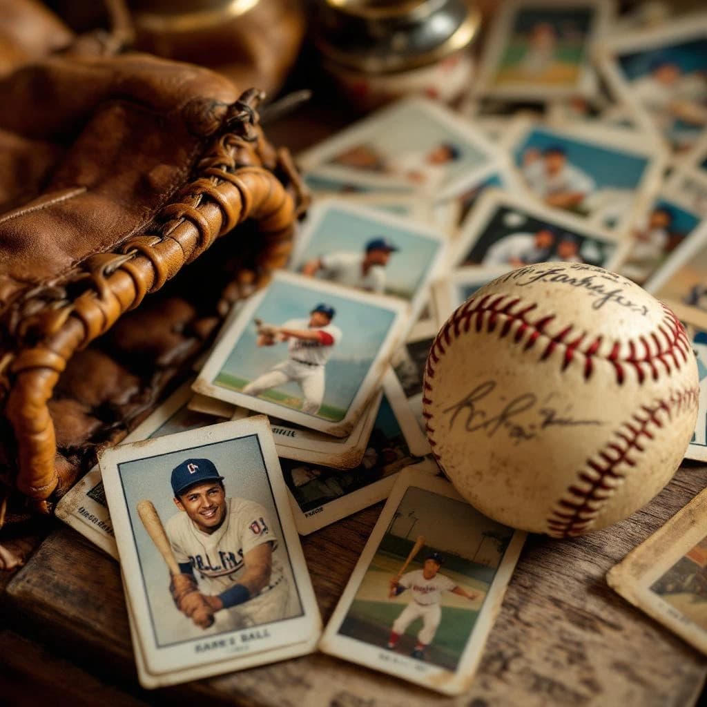 Vintage Baseball Memorabilia Lot